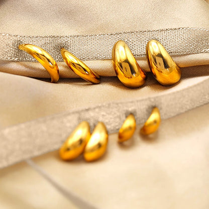 "Raindrop" Glossy Earrings