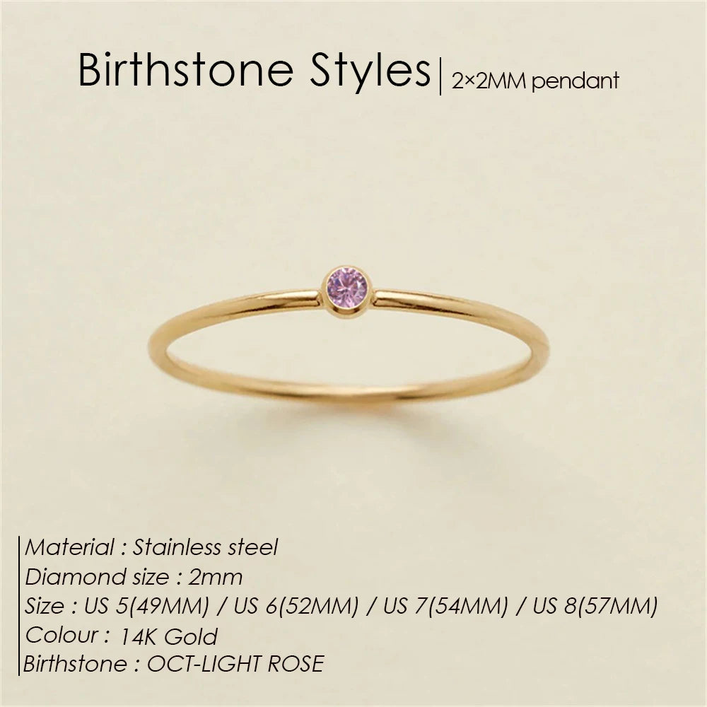 Signature Single Gemstone Ring