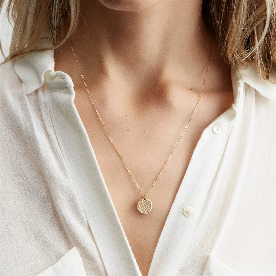 Luna Circle Necklace