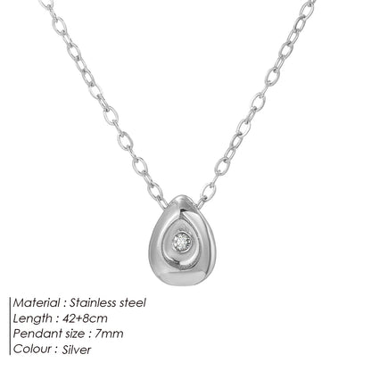 Water Drop Pendant Necklace
