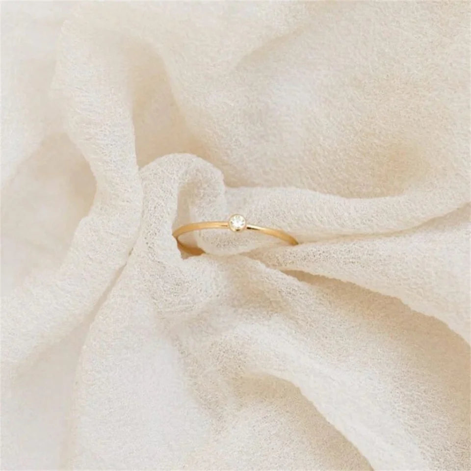 Signature Single Gemstone Ring