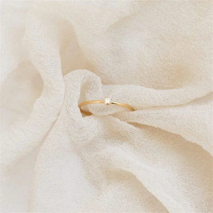 Signature Single Gemstone Ring