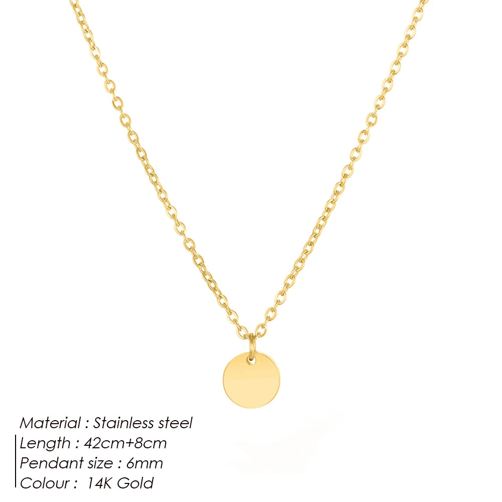 Luna Circle Necklace