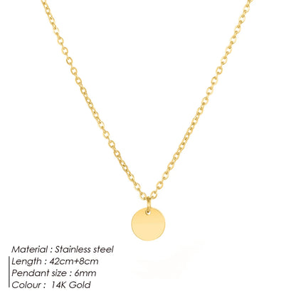 Luna Circle Necklace
