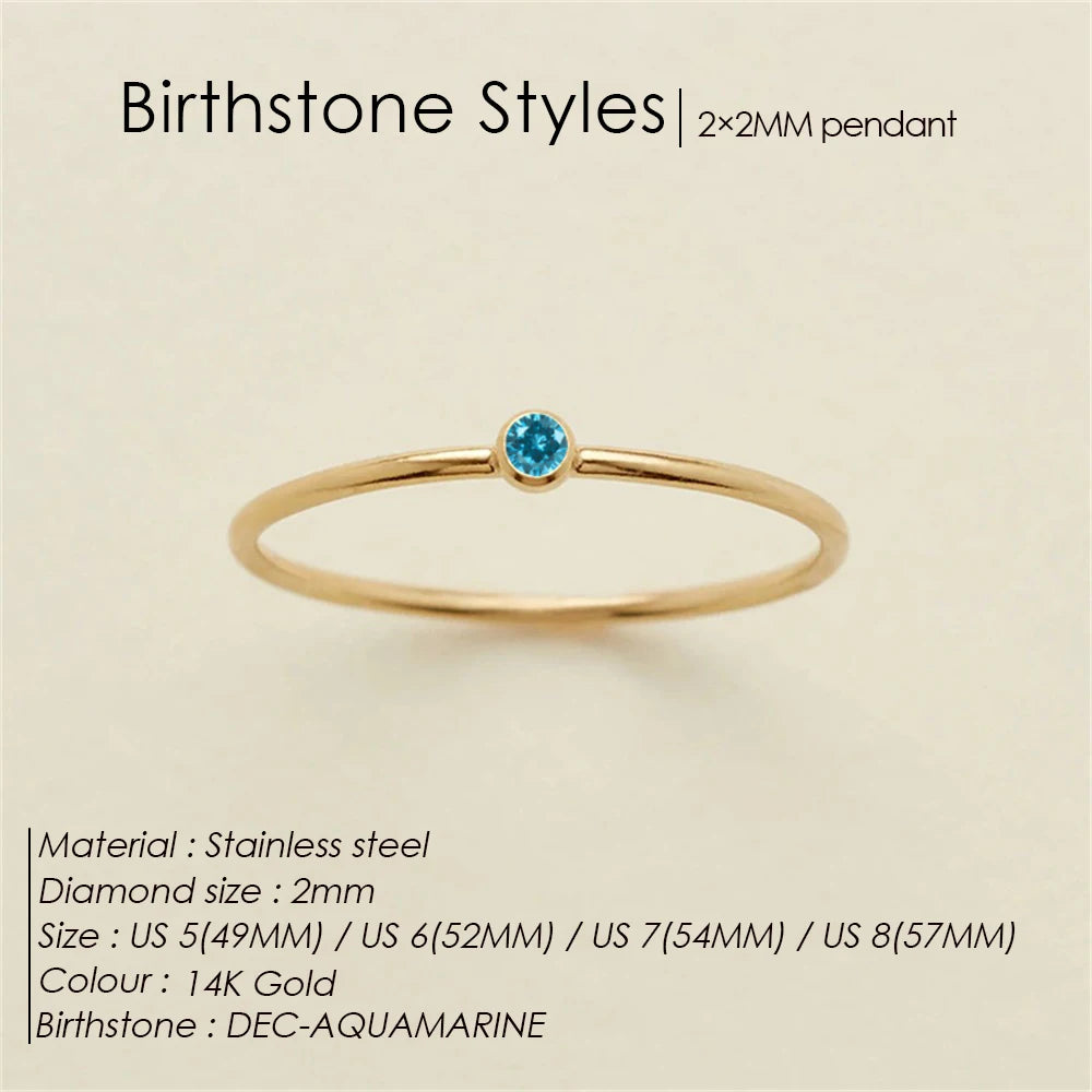 Signature Single Gemstone Ring