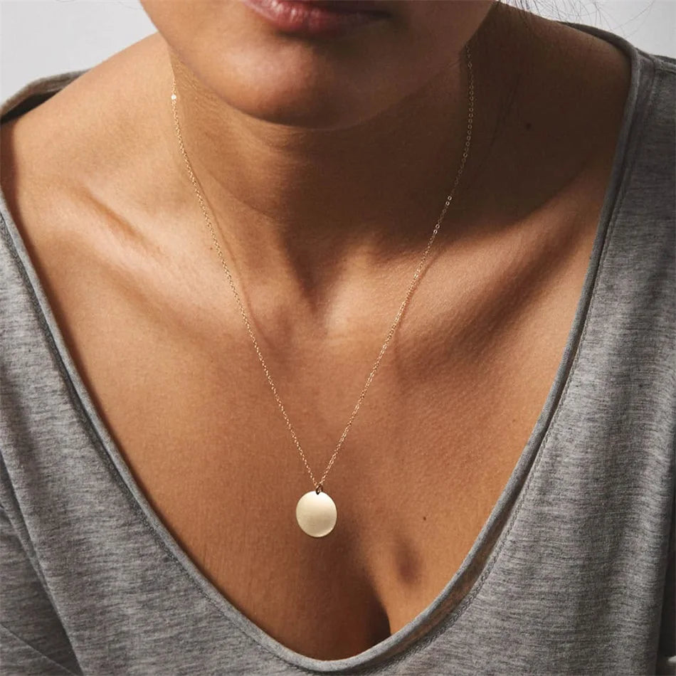 Luna Circle Necklace