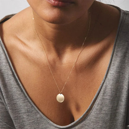 Luna Circle Necklace
