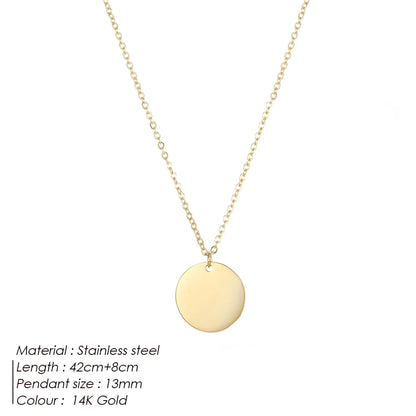 Luna Circle Necklace