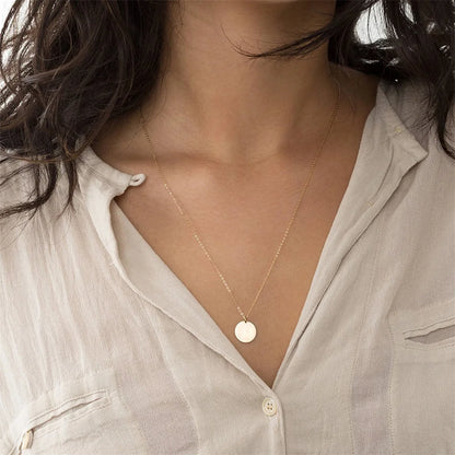 Luna Circle Necklace