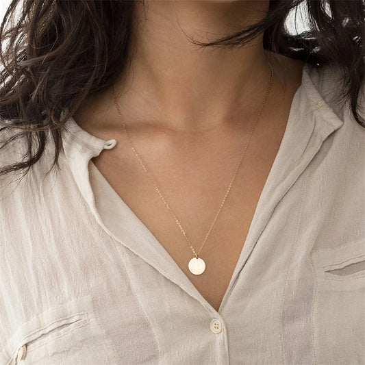 Luna Circle Necklace