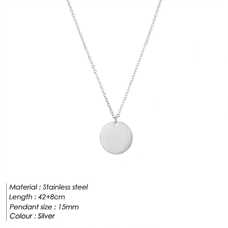 Luna Circle Necklace