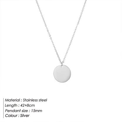 Luna Circle Necklace