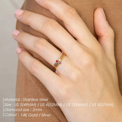Signature Single Gemstone Ring