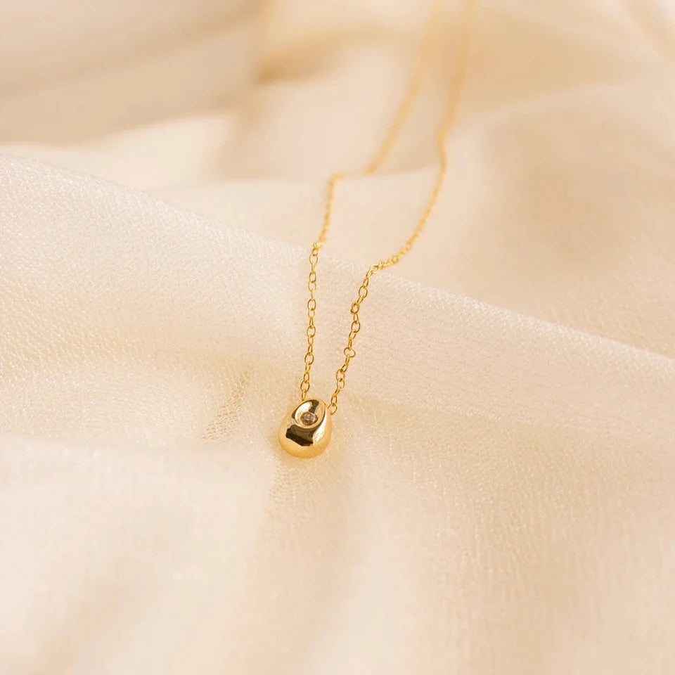 Water Drop Pendant Necklace