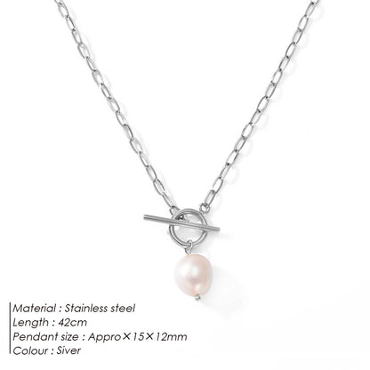Irregular Pearl Necklace
