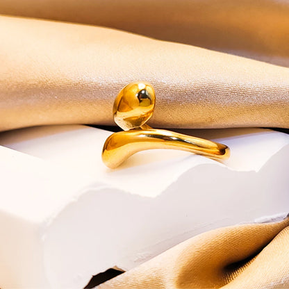 "Raindrop" Glossy Ring