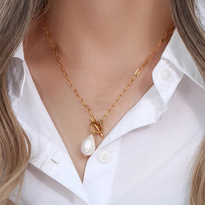 Irregular Pearl Necklace