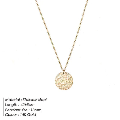 Luna Circle Necklace