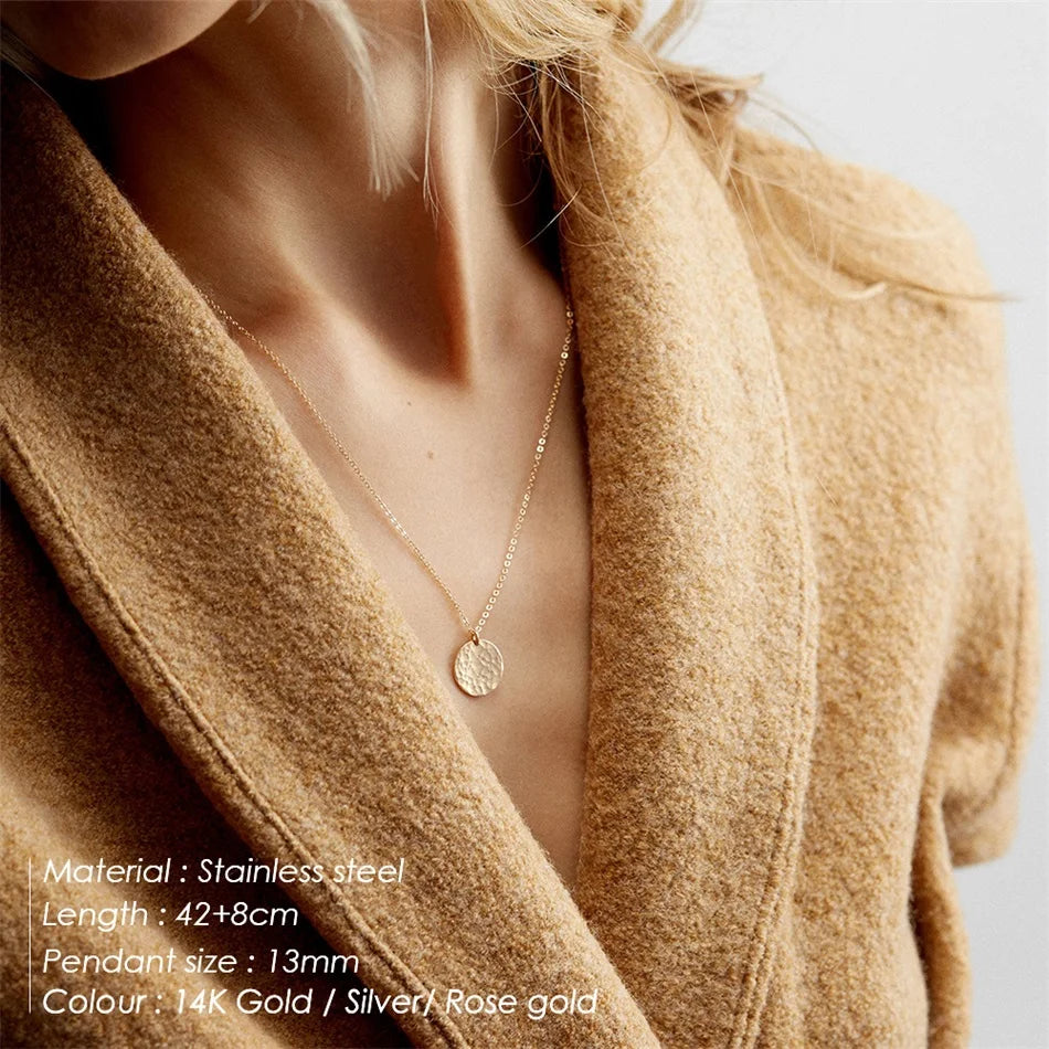 Luna Circle Necklace