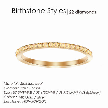 Signature Multiple Gemstone Ring