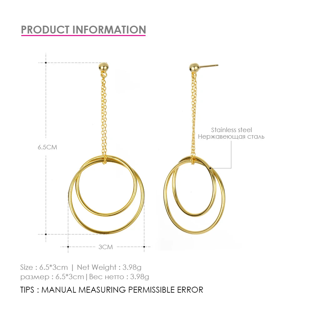 Twin Loop Earrings