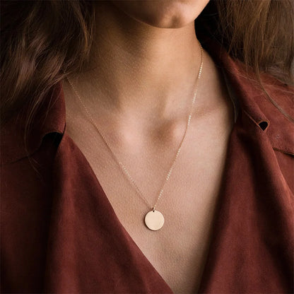 Luna Circle Necklace