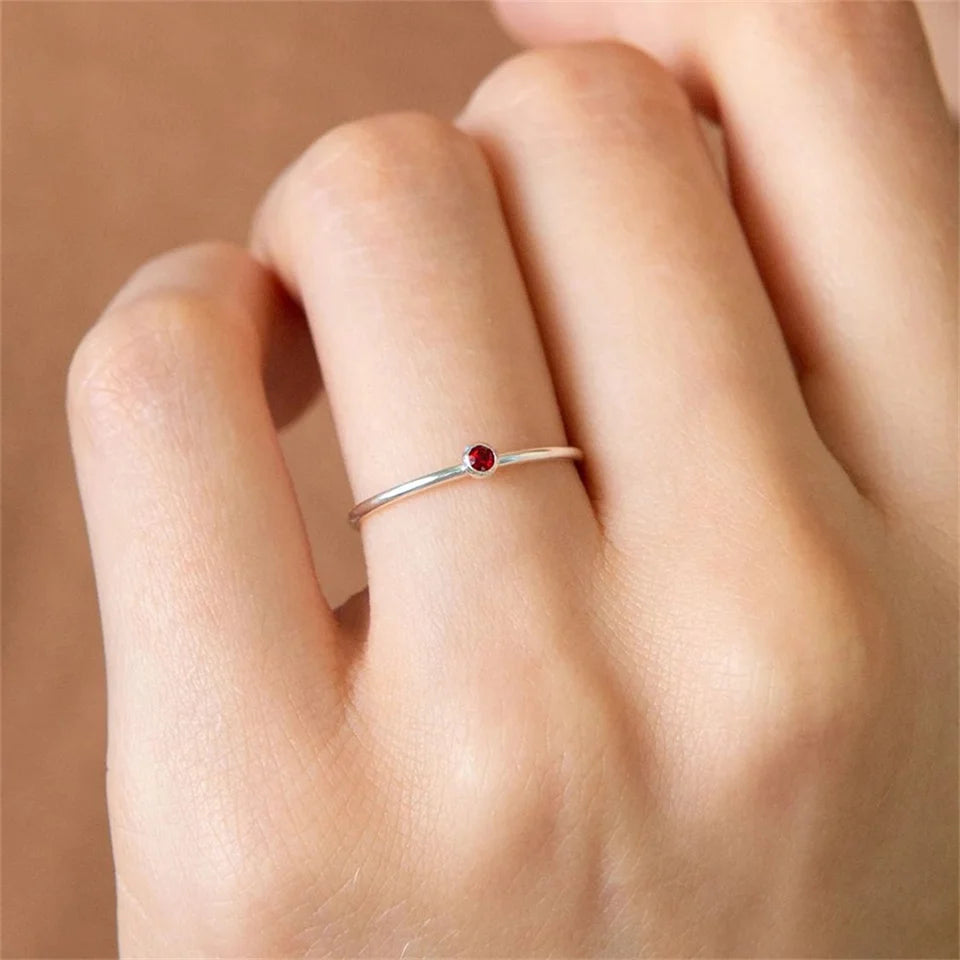 Signature Single Gemstone Ring