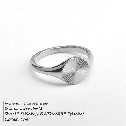 Moonlit Wave Ring
