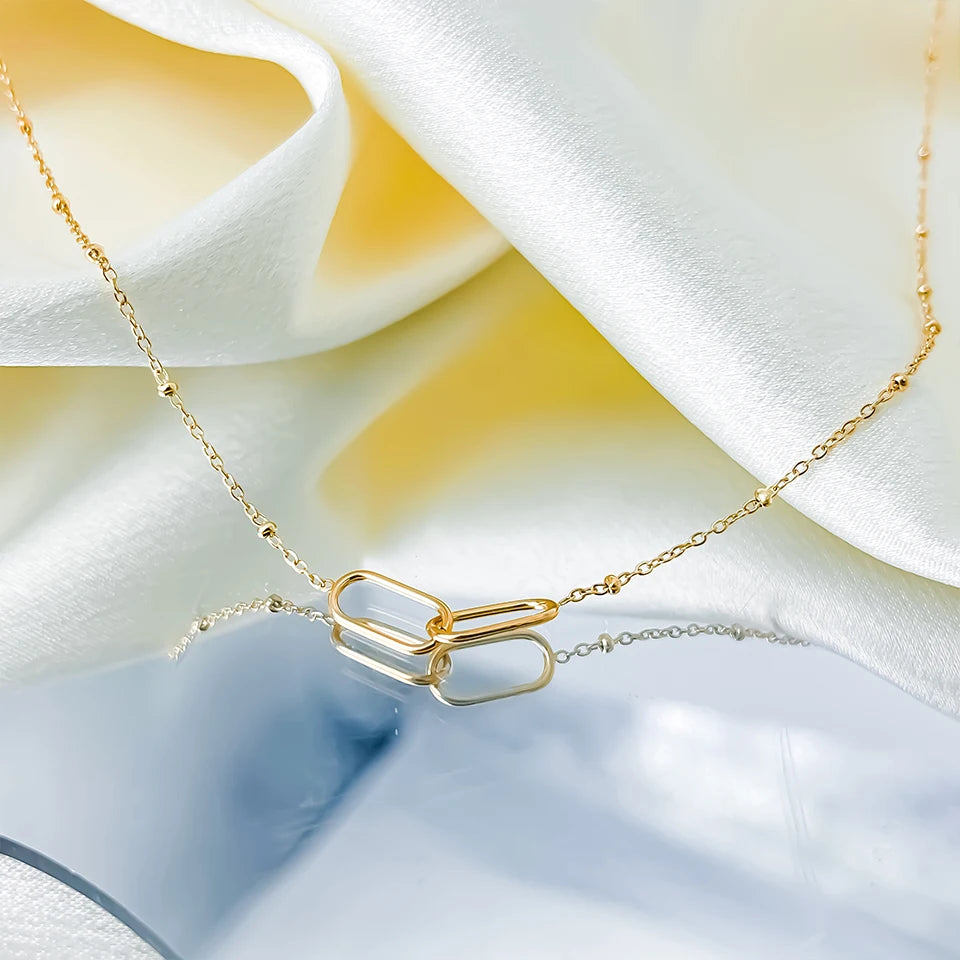 Fine Link Necklace