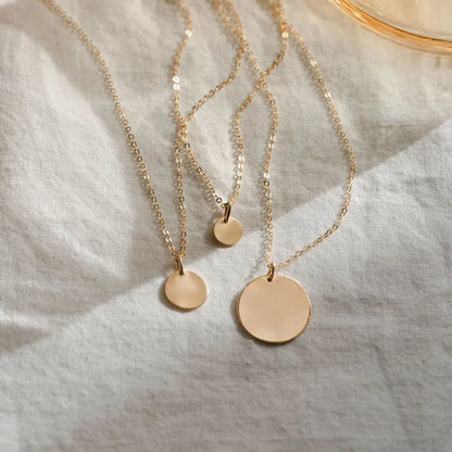 Luna Circle Necklace