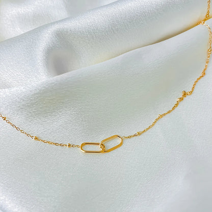 Fine Link Necklace
