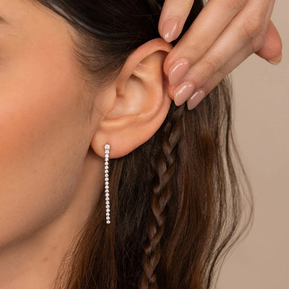 Sparkling Gemstone Earrings