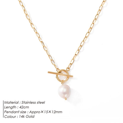 Irregular Pearl Necklace