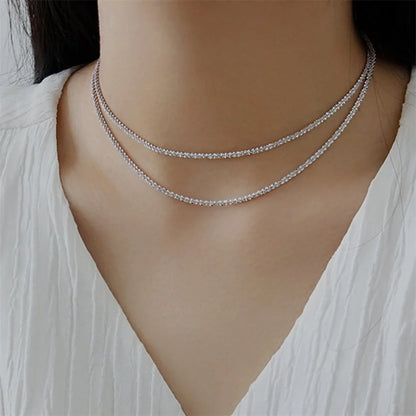Fine Sparkling Necklace