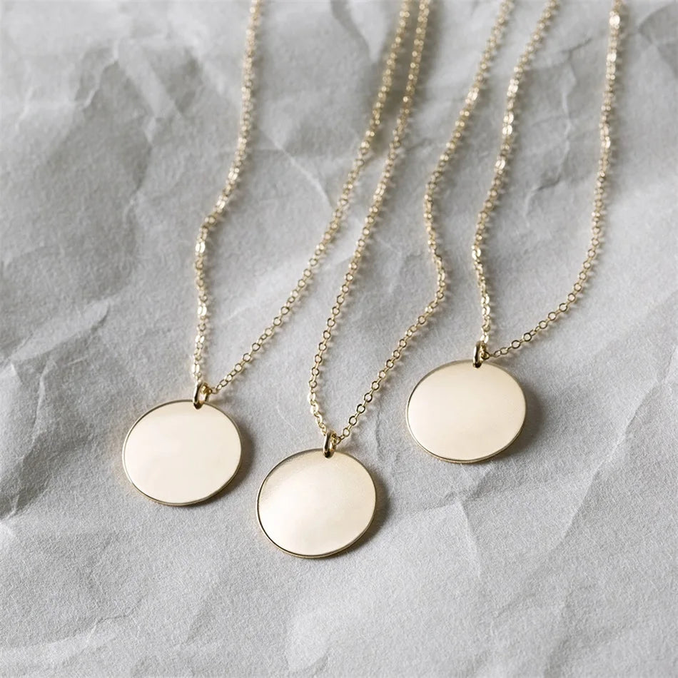 Luna Circle Necklace