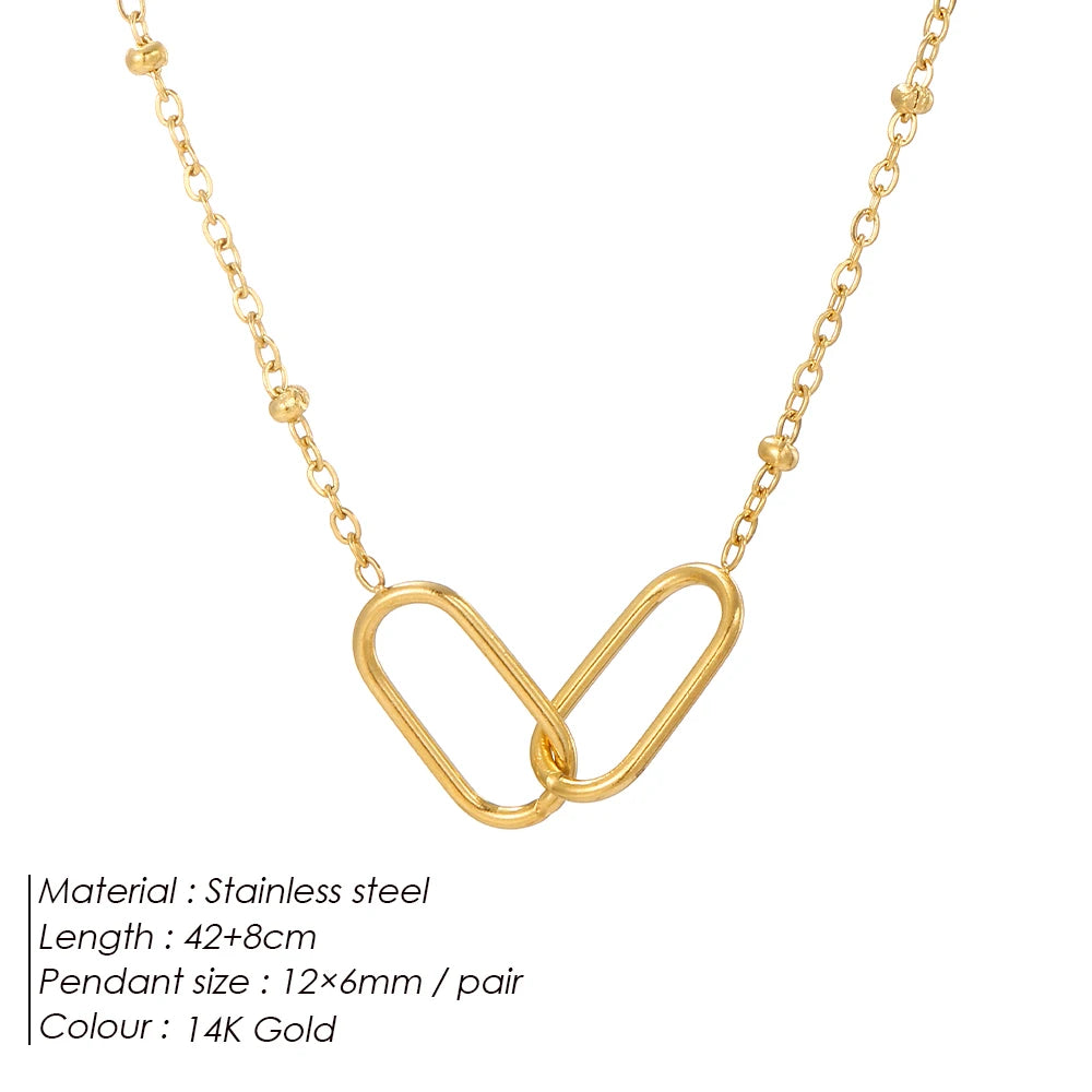 Fine Link Necklace