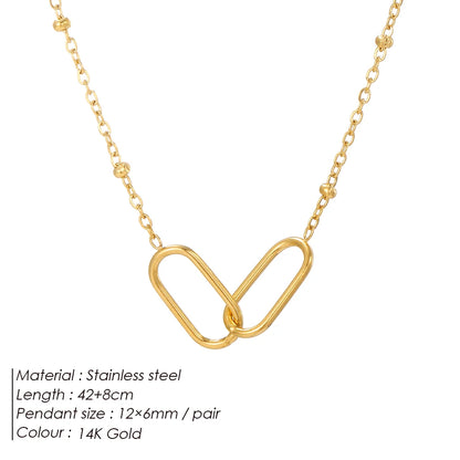 Fine Link Necklace