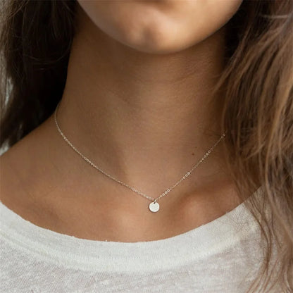 Luna Circle Necklace
