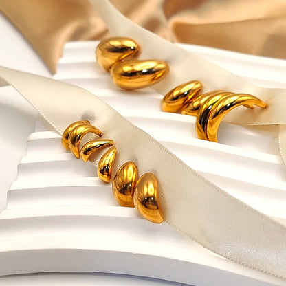 "Raindrop" Glossy Earrings