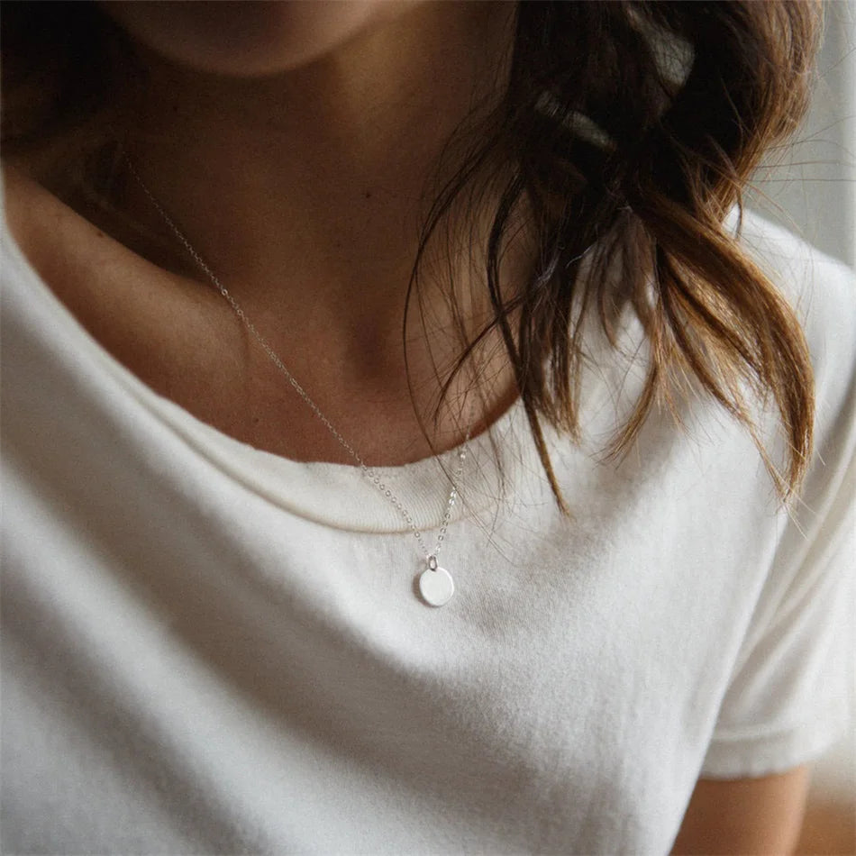Luna Circle Necklace