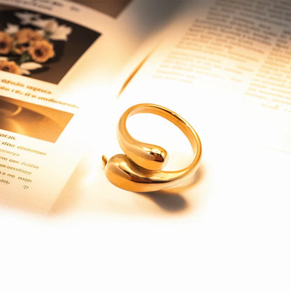 "Raindrop" Glossy Ring