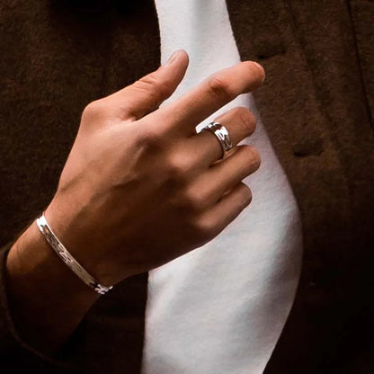 Designer Polished Ring