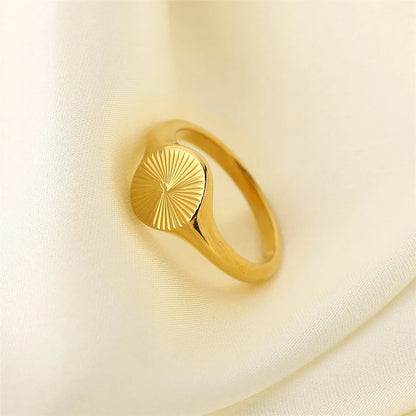 Moonlit Wave Ring