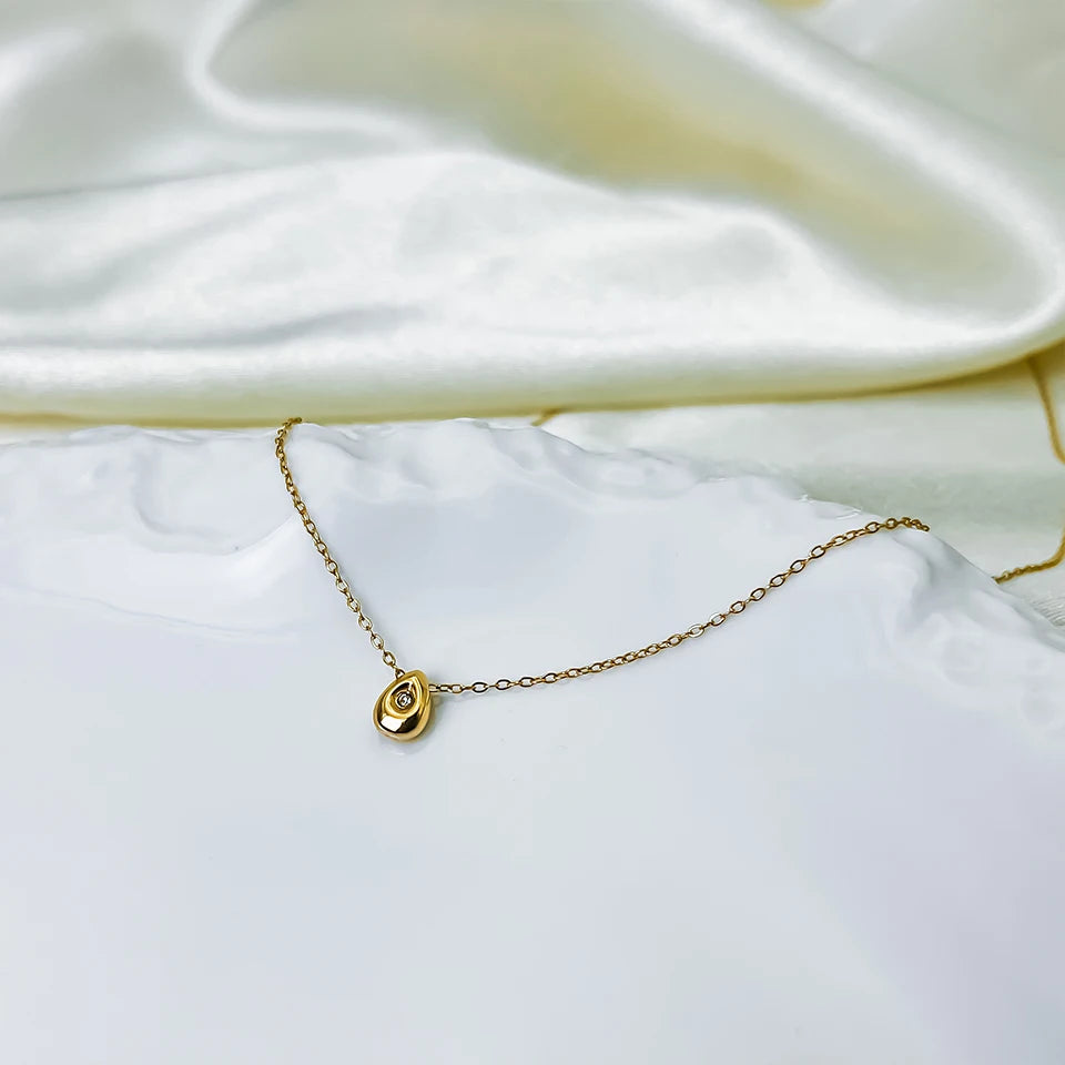 Water Drop Pendant Necklace