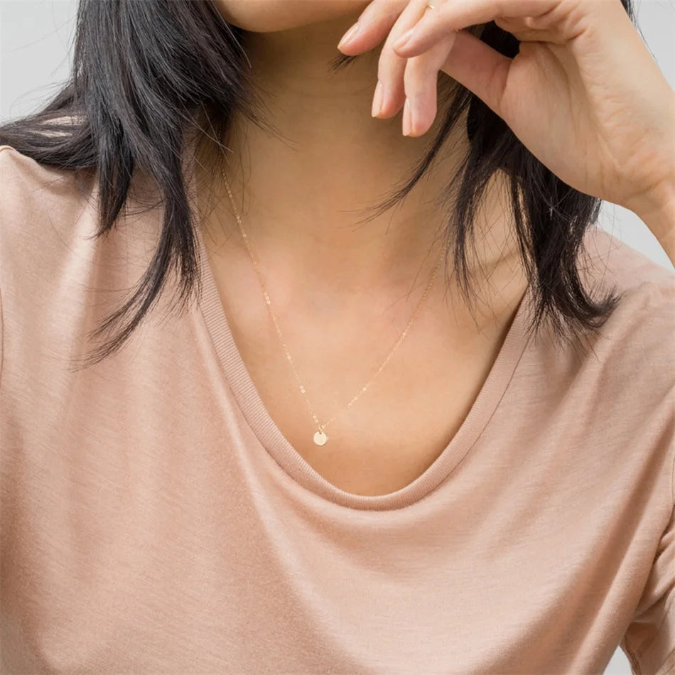 Luna Circle Necklace