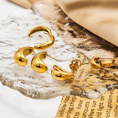 "Raindrop" Glossy Earrings