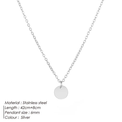 Luna Circle Necklace