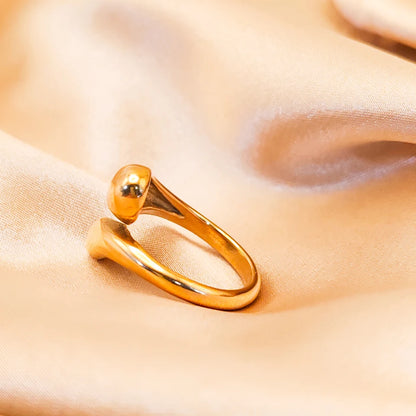 "Raindrop" Glossy Ring