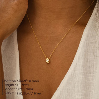 Water Drop Pendant Necklace
