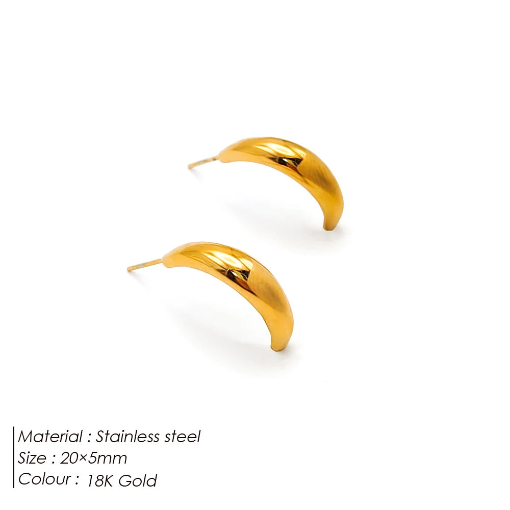 "Raindrop" Glossy Earrings